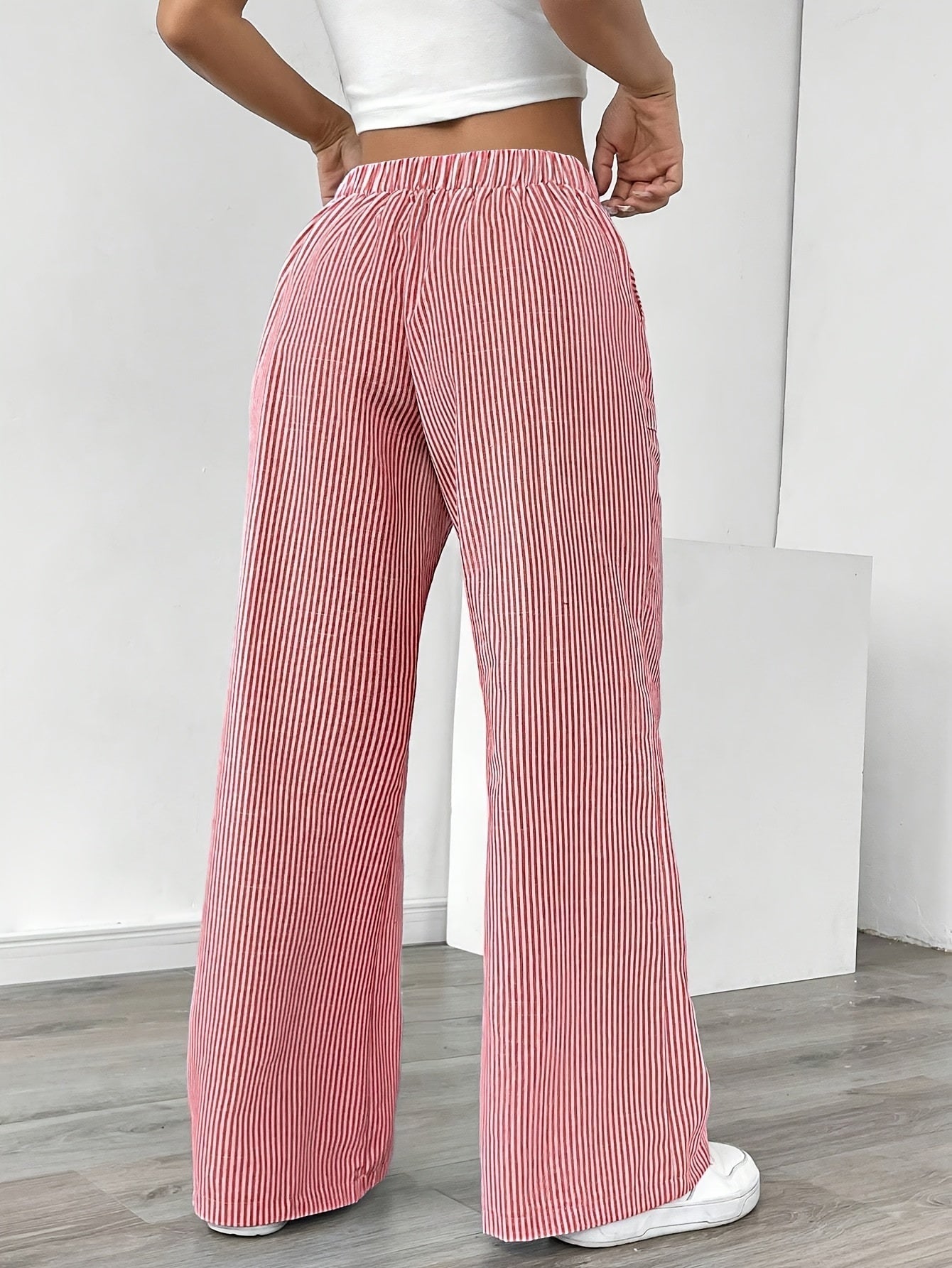 Riviera™ | Pantalon fluide à rayures pour un confort estival