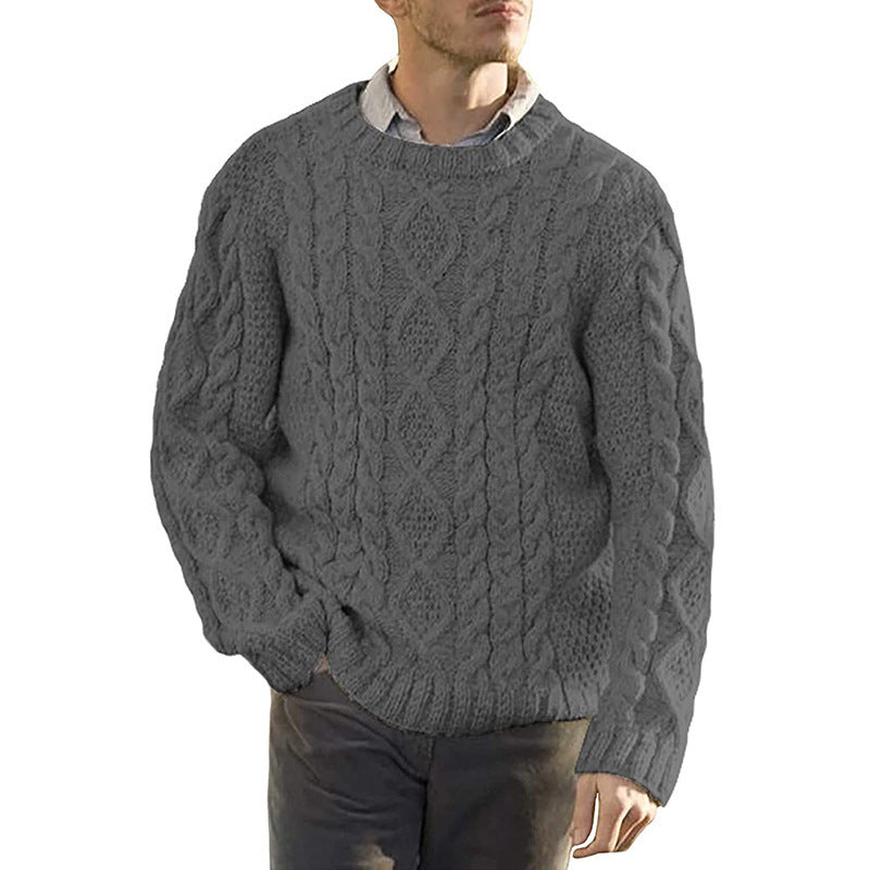 Ezra™ | Pull Élégant Ample en Laine Torsadée
