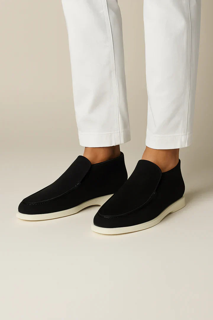 Norbert™ | Mocassins Montants en Daim Haut de Gamme