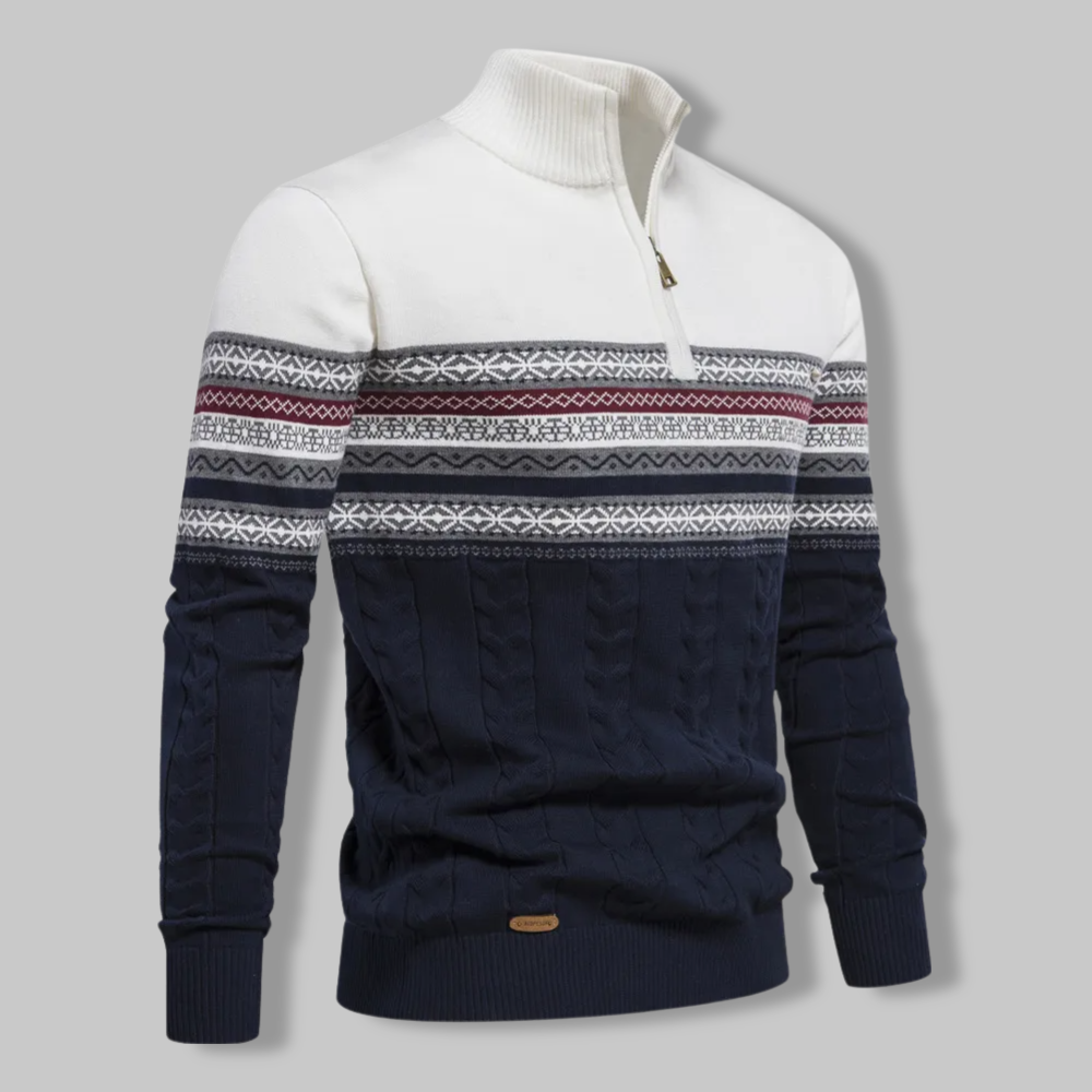 Alpina™ | Pull Élégant Mi-Saison