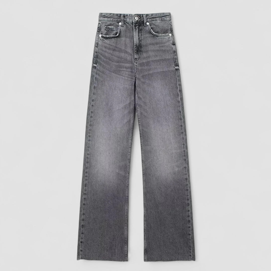 Oriane™ | Pantalon Élégant Taille Haute