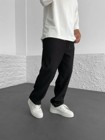 Sami™ | Pantalon confortable côtelé en spandex