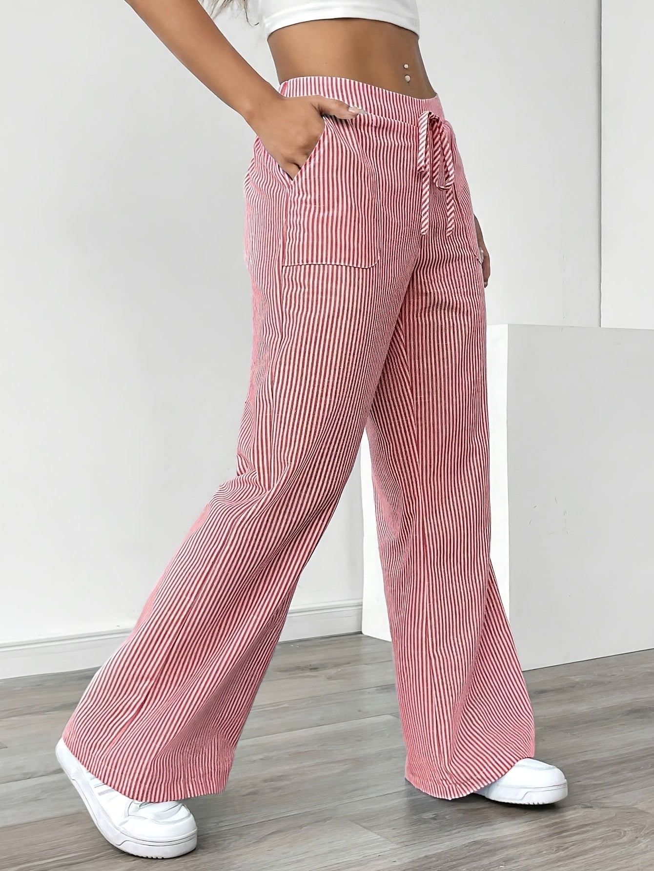 Riviera™ | Pantalon fluide à rayures pour un confort estival
