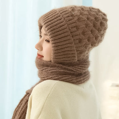 Armel™ | Bonnet et écharpe coupe-vent doublés en polaire