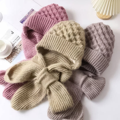 Armel™ | Bonnet et écharpe coupe-vent doublés en polaire