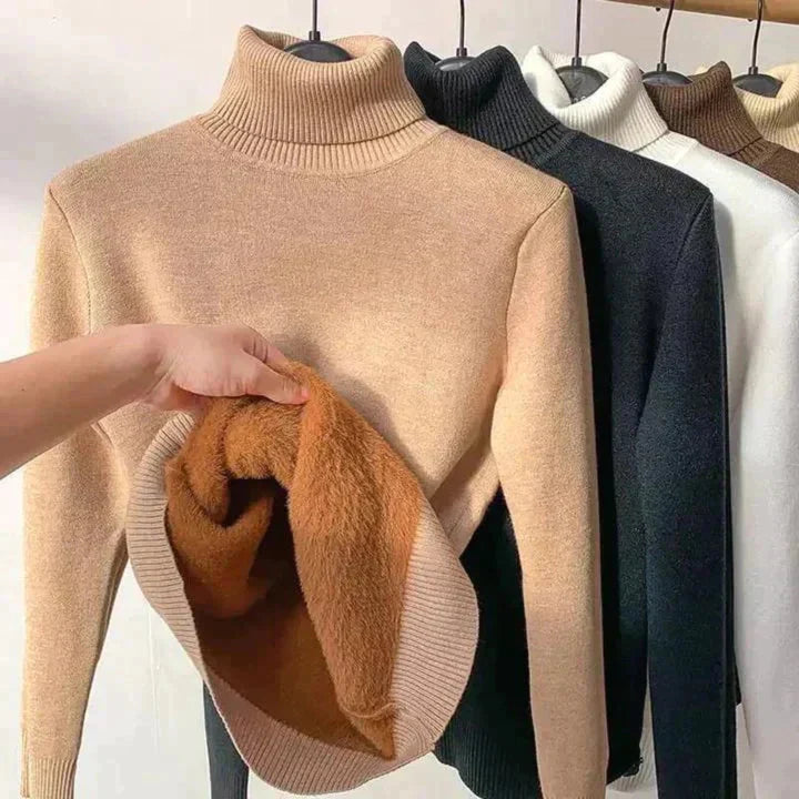 Léontine™ | Pull Doublé Chaleur d’Hiver