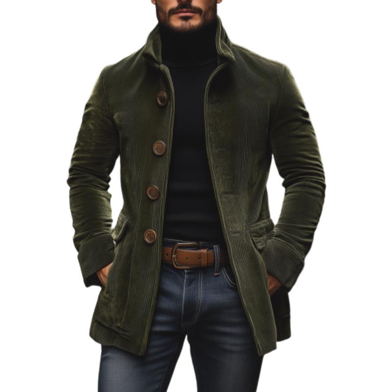 Maxence™ | Veste en Velours Côtelé Décontractée