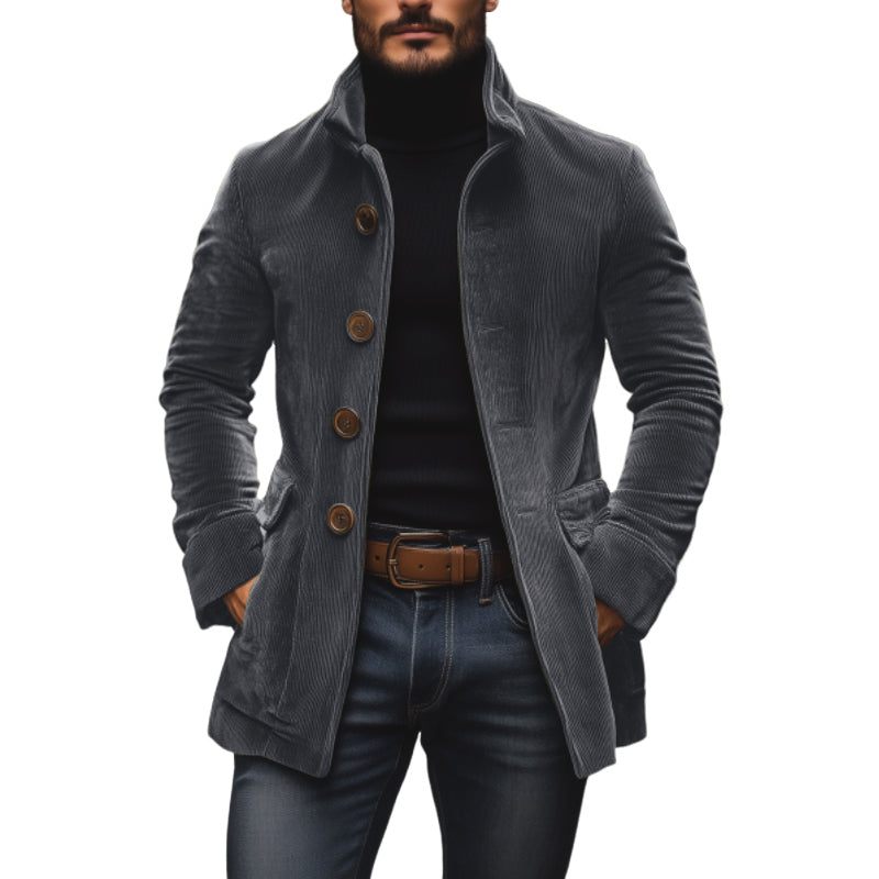 Maxence™ | Veste en Velours Côtelé Décontractée