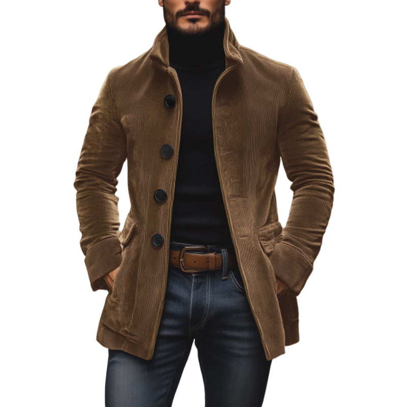 Maxence™ | Veste en Velours Côtelé Décontractée
