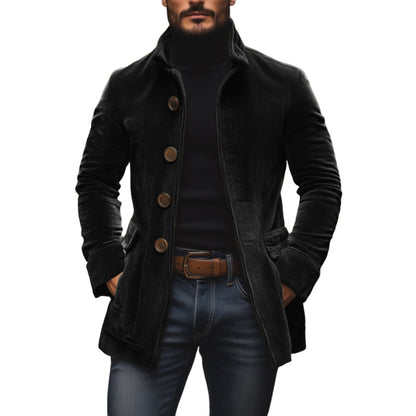 Maxence™ | Veste en Velours Côtelé Décontractée