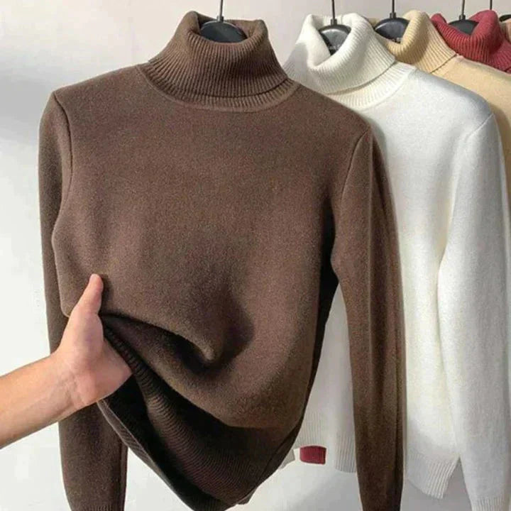 Léontine™ | Pull Doublé Chaleur d’Hiver
