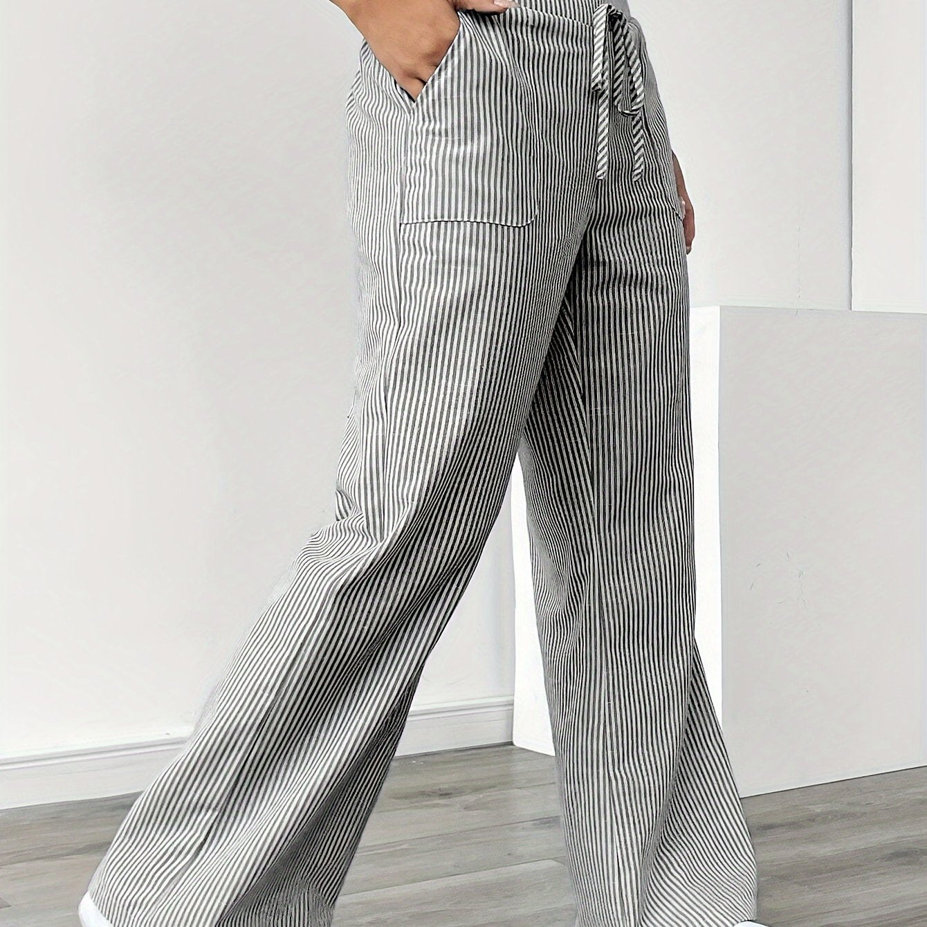 Riviera™ | Pantalon fluide à rayures pour un confort estival