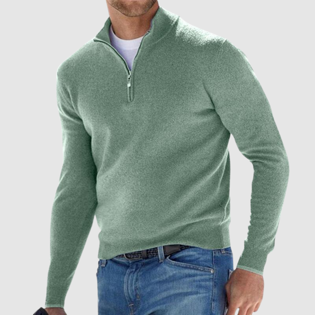 Vida™ | Sweat Élégant Zippé