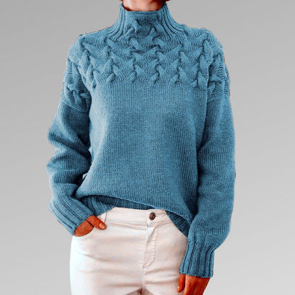 Victoire™ | Pull Maille Torsadée Élégante