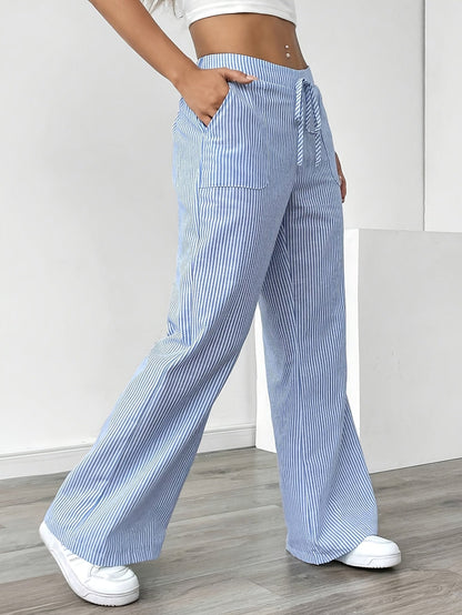 Riviera™ | Pantalon fluide à rayures pour un confort estival