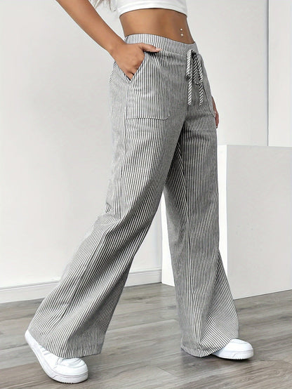 Riviera™ | Pantalon fluide à rayures pour un confort estival