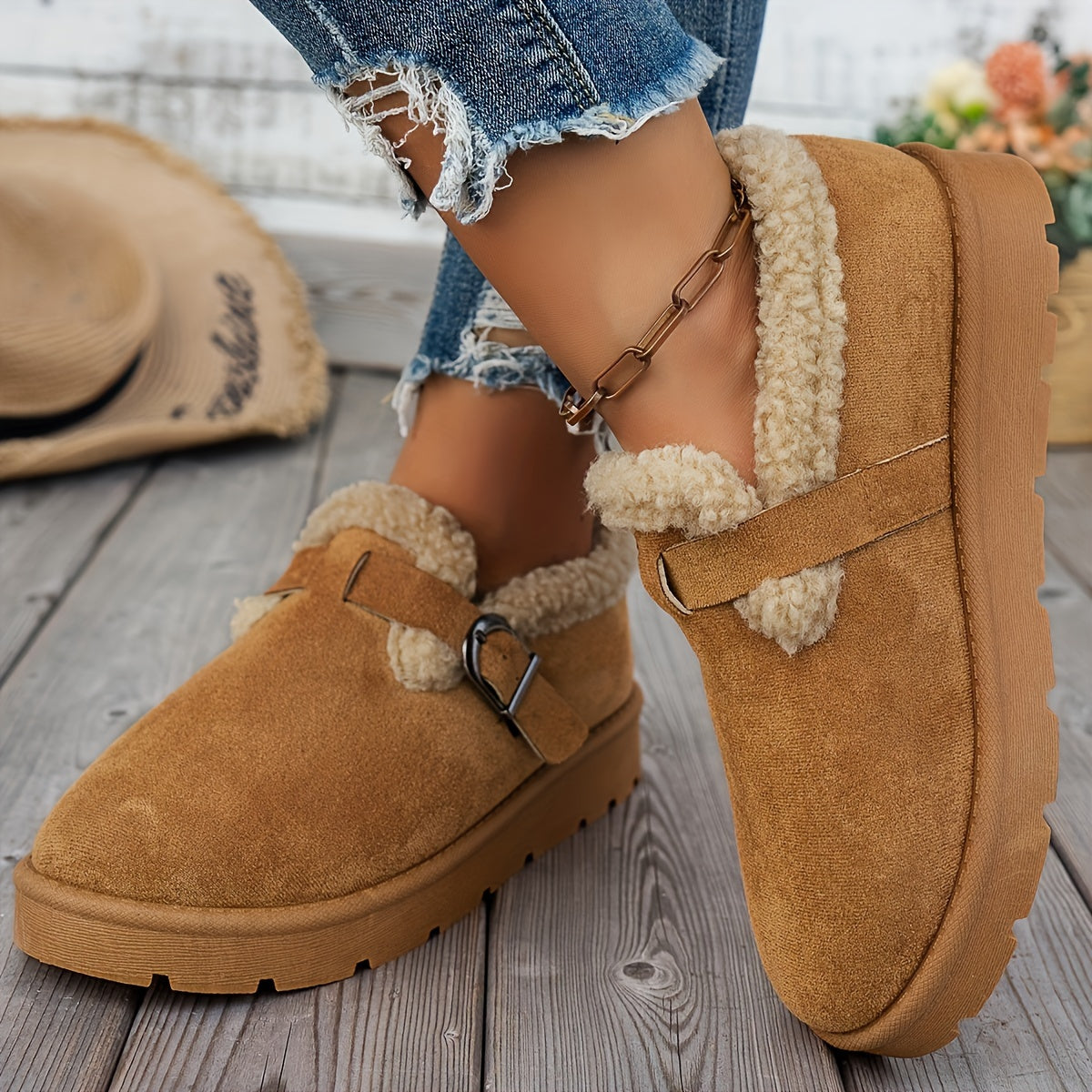 Lina™ | Bottines d’hiver douillettes à soutien ergonomique