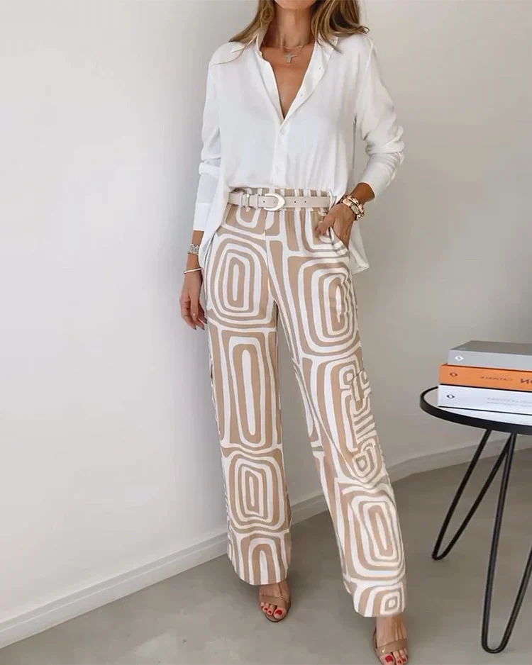 Olivia™ | Ensemble Élégant Deux Pièces