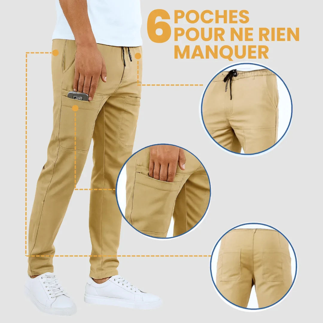Pantalon Cargo Ample Multi Poches - Novéria
