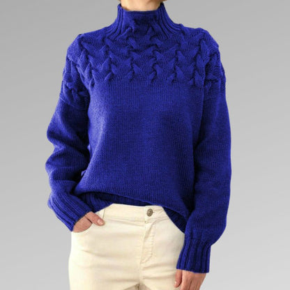 Victoire™ | Pull Maille Torsadée Élégante