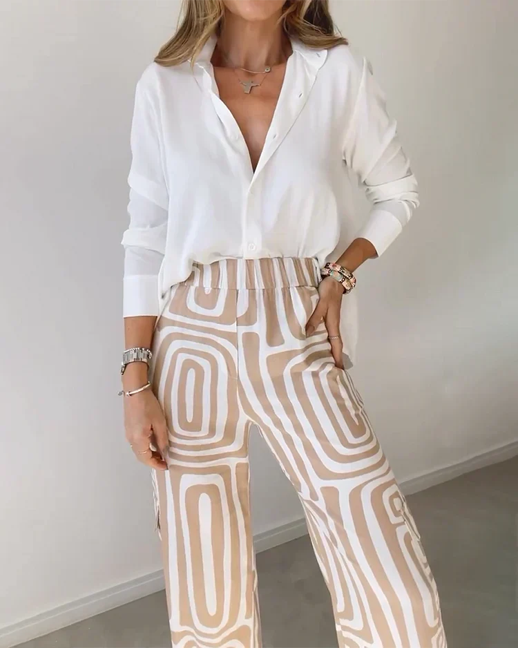 Olivia™ | Ensemble Élégant Deux Pièces
