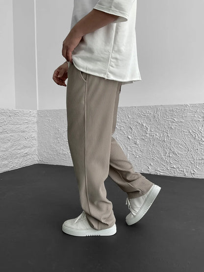 Sami™ | Pantalon confortable côtelé en spandex
