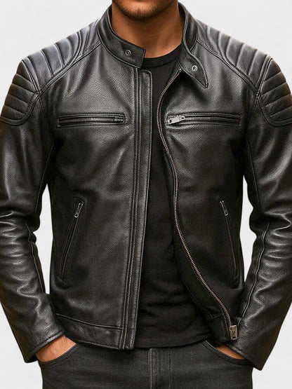 Troels™ | Veste en cuir vintage pour homme