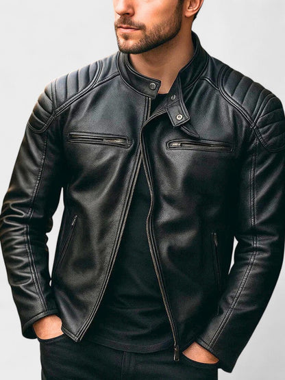 Troels™ | Veste en cuir vintage pour homme