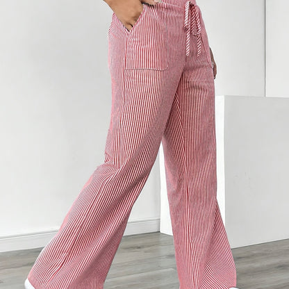 Riviera™ | Pantalon fluide à rayures pour un confort estival