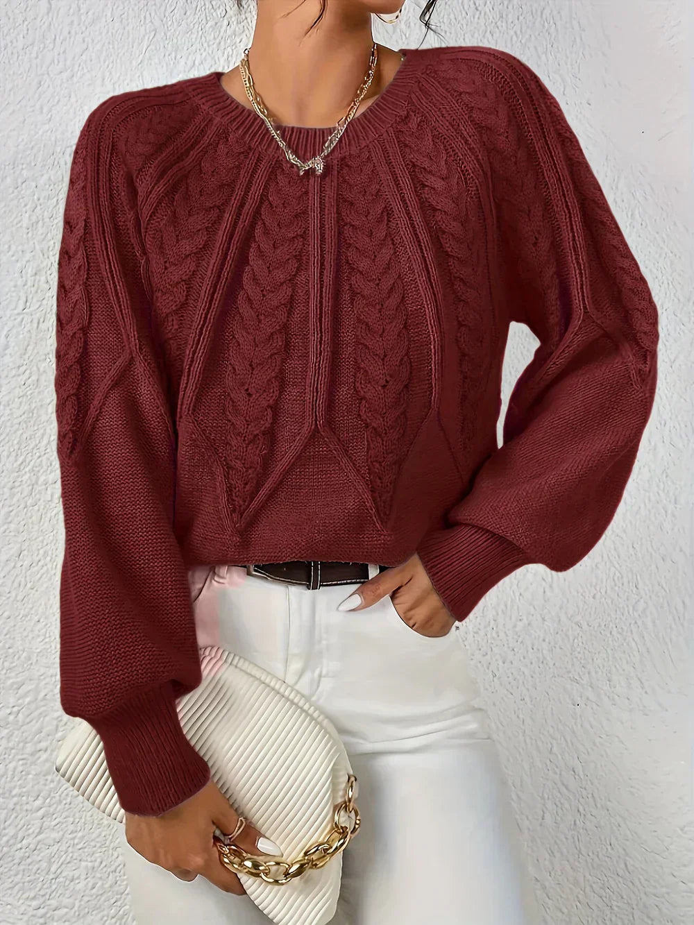 Aurielle™ | Pull en maille raffinée