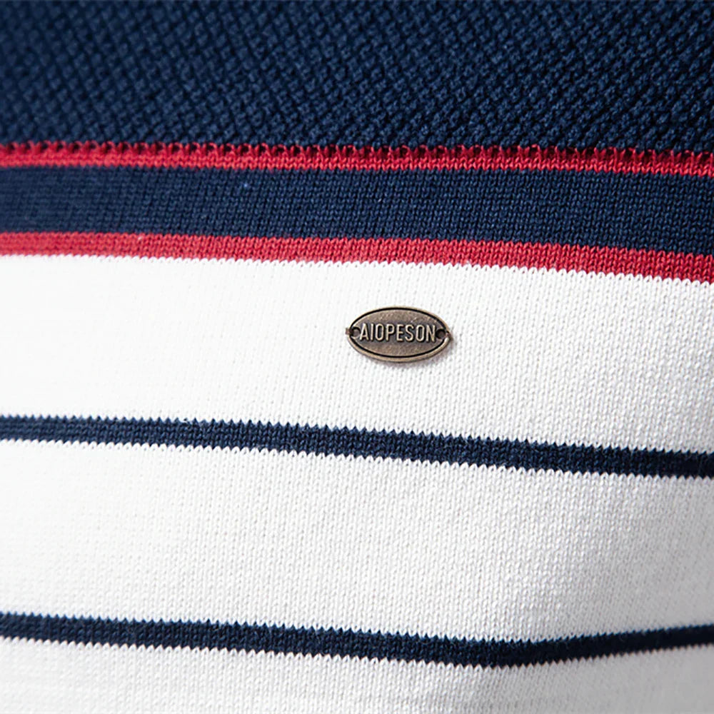 Gideon™ | Pull Rayé Marin