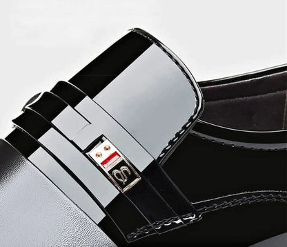 Ugo™ | Chaussures Homme en Cuir Verni de Luxe