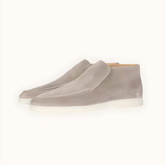 Norbert™ | Mocassins Montants en Daim Haut de Gamme