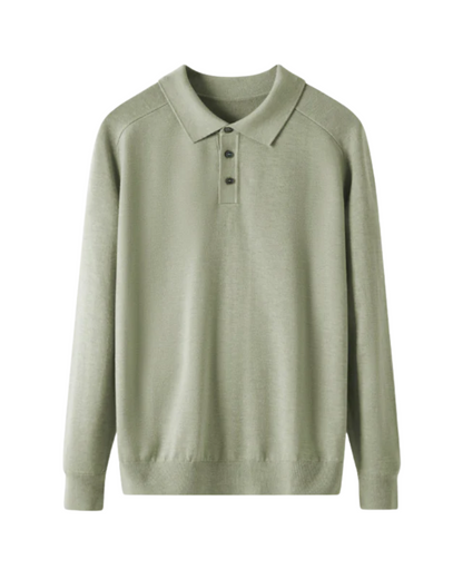 Bellagio™ | Polo Élégant en Laine Mérinos