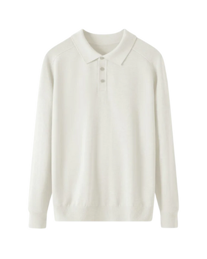 Bellagio™ | Polo Élégant en Laine Mérinos