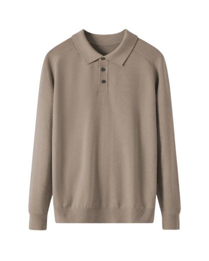 Bellagio™ | Polo Élégant en Laine Mérinos