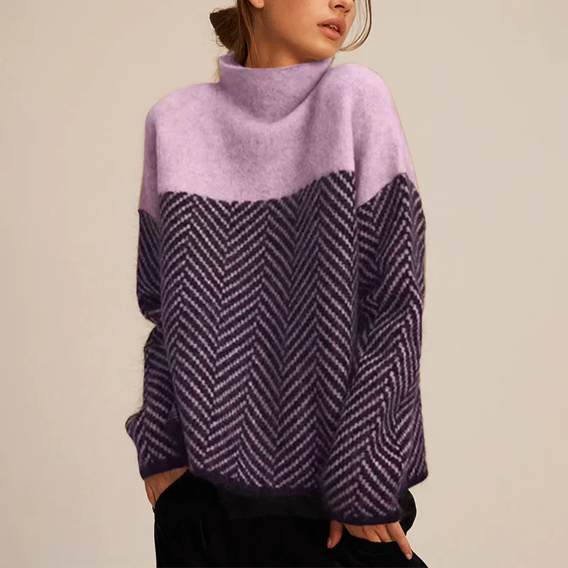 Agathe™ | Pull à col roulé