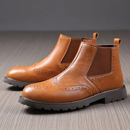 Stanislas™ | Brogue avec Semelle en Caoutchouc