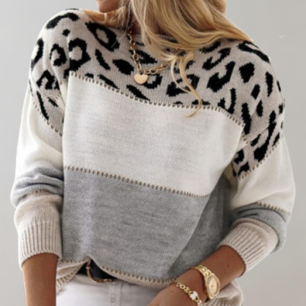 Susanne™ | Pull Léopard Élégance