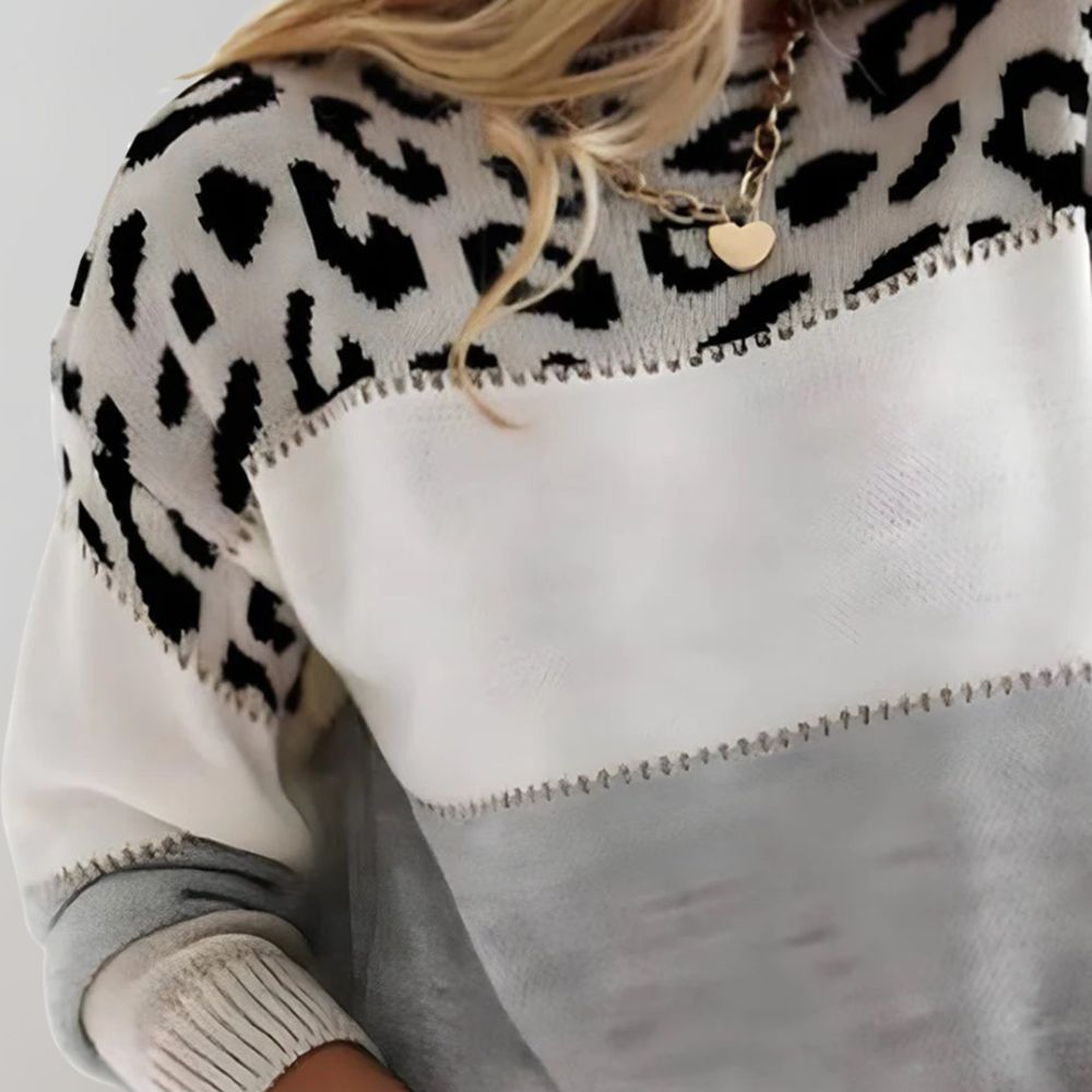 Susanne™ | Pull Léopard Élégance