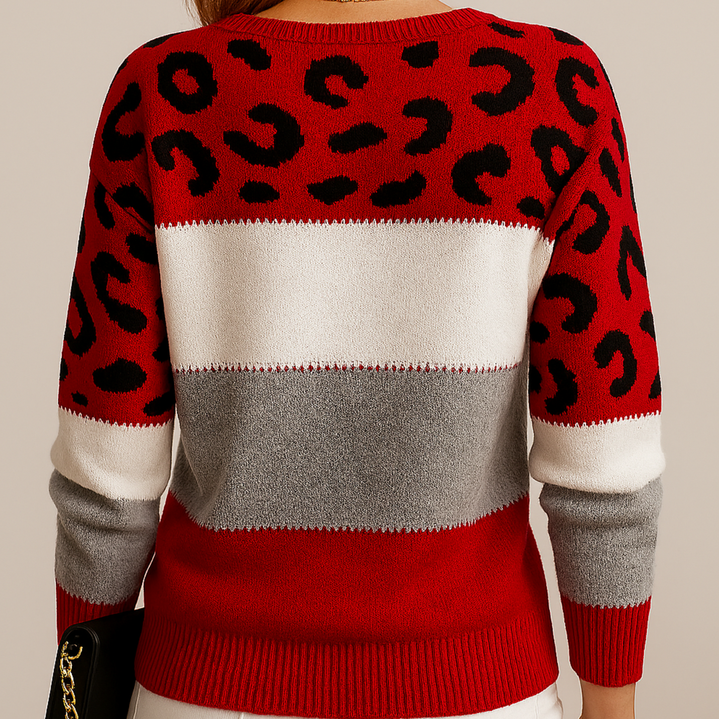 Susanne™ | Pull Léopard Élégance