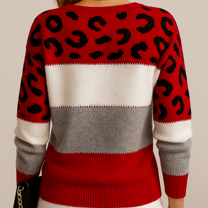Susanne™ | Pull Léopard Élégance
