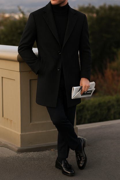 Philippe™ | Manteau Classique en Laine