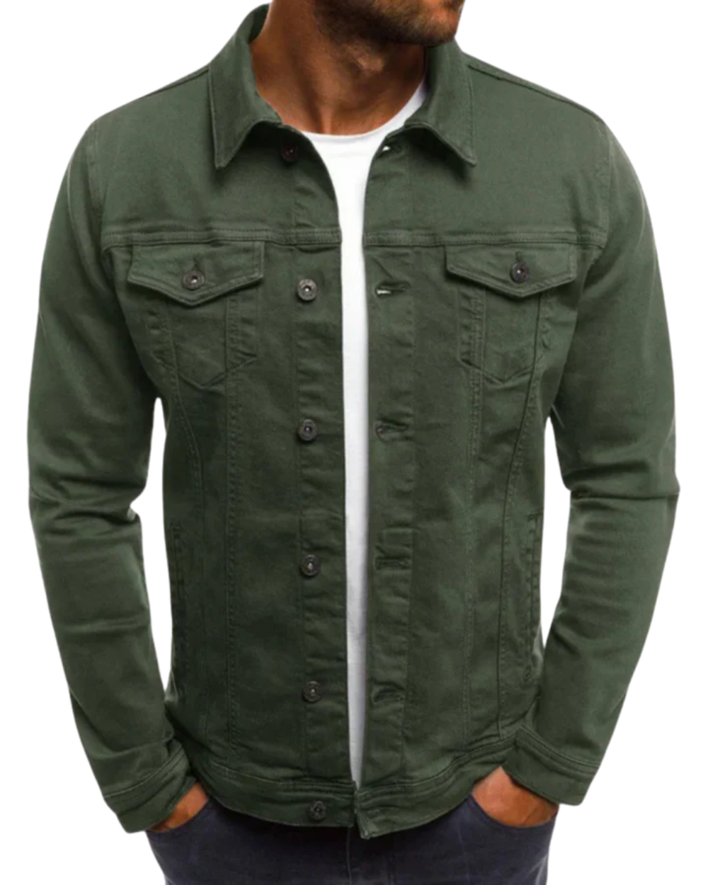 Cyril™ | Veste en Denim Tendance