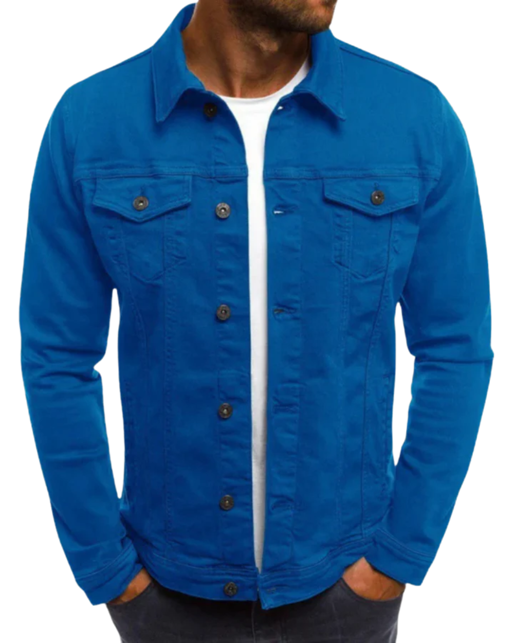 Cyril™ | Veste en Denim Tendance