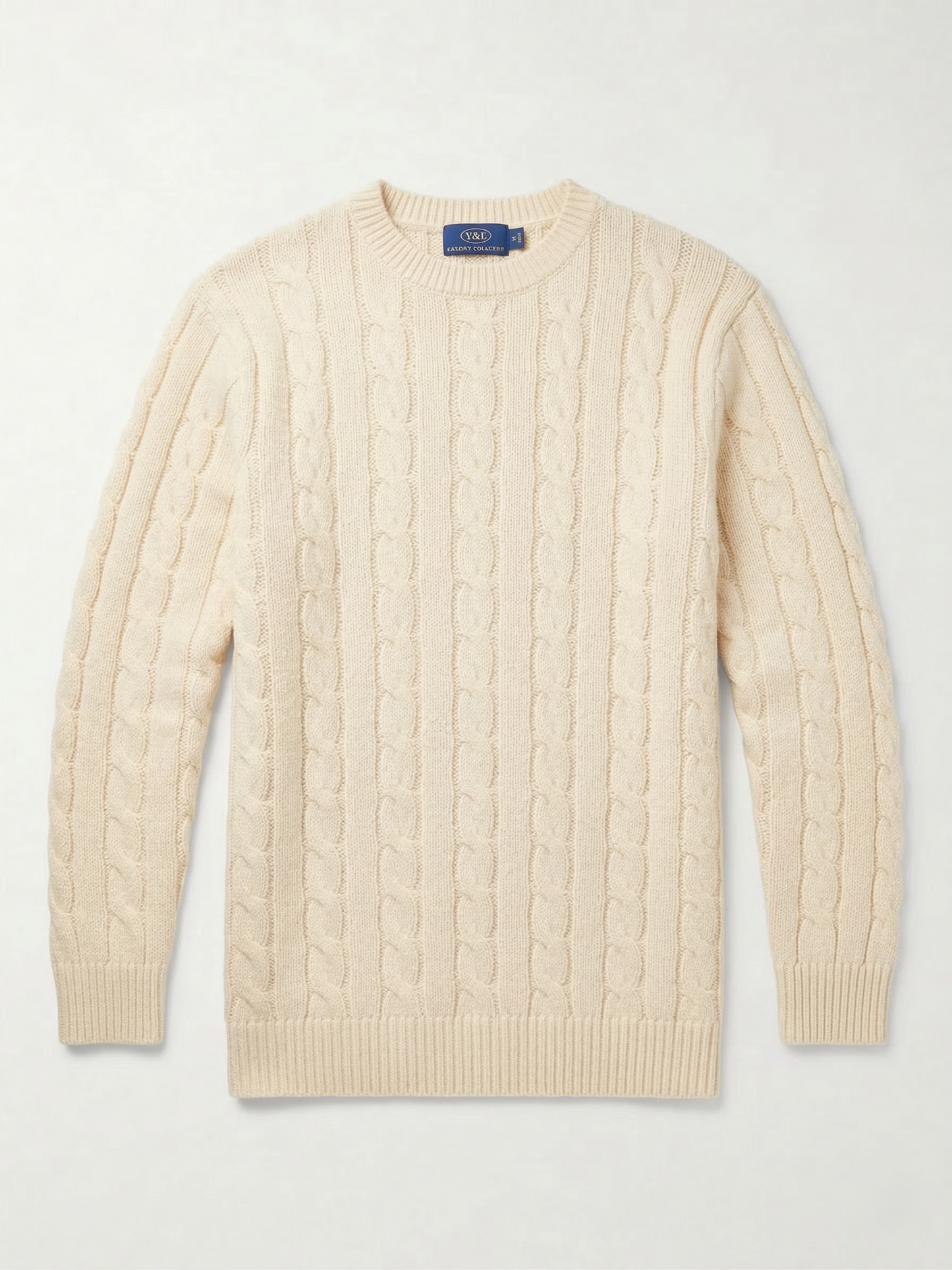 Derrick™ | Pull Élégant en Laine Beige