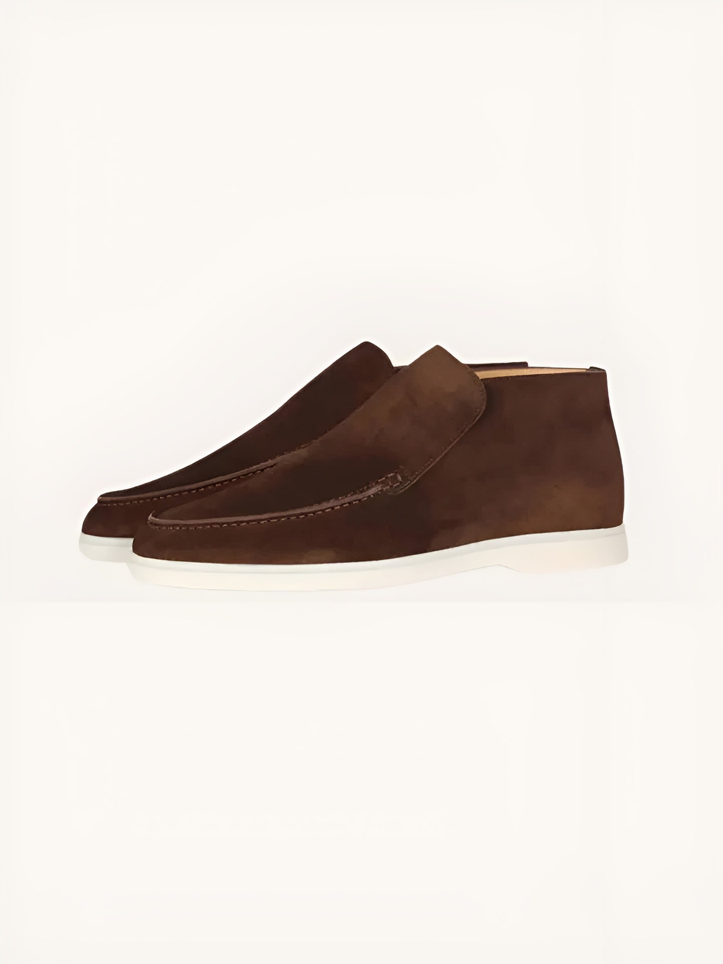 Norbert™ | Mocassins Montants en Daim Haut de Gamme