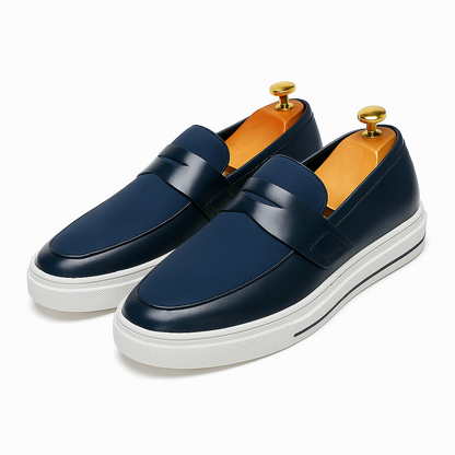 Hippolyte™ | Mocassins Homme en Daim Noir