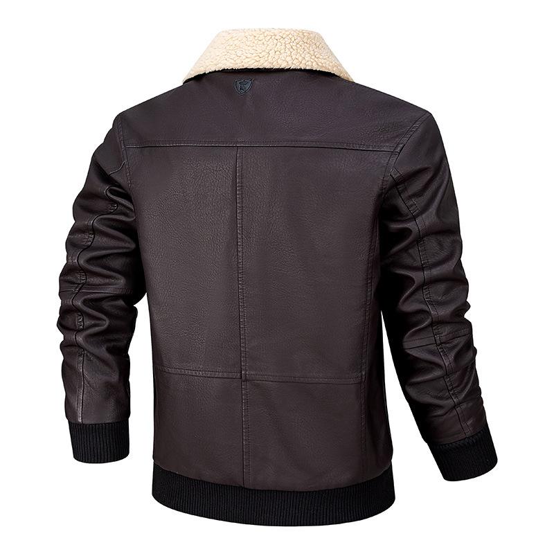 Éloi™ | Veste en Cuir Rétro de Luxe