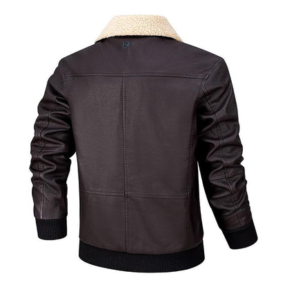 Éloi™ | Veste en Cuir Rétro de Luxe